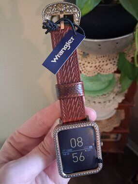 Wrangler Smart Watch - Choice of black or brown